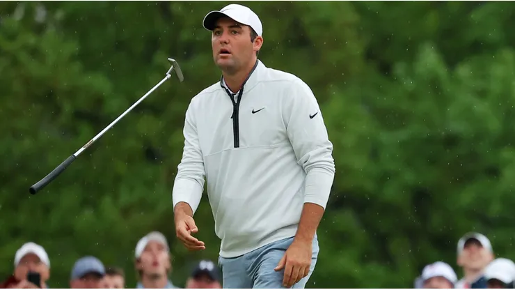 Scottie Scheffler at the 2023 PGA Championship