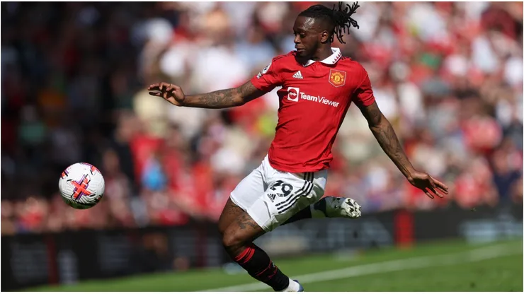 Aaron Wan-Bissaka of Manchester United