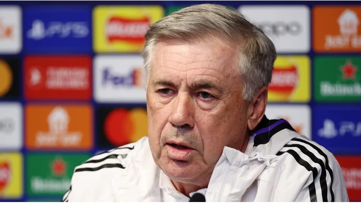 Carlo Ancelotti of Real Madrid