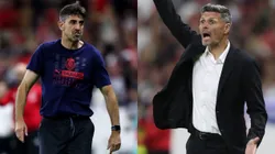 Veljko Paunovic of Chivas and Fernando Ortiz of Club America