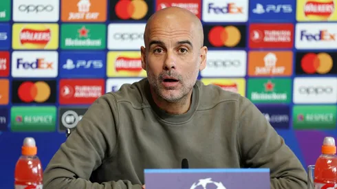 Pep Guardiola in Champions League press conference