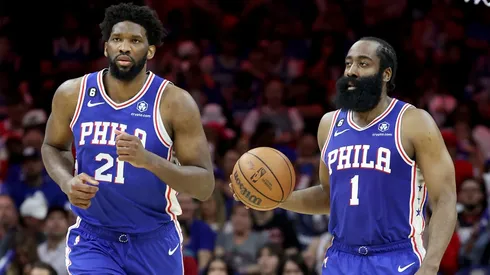 Joel Embiid and James Harden