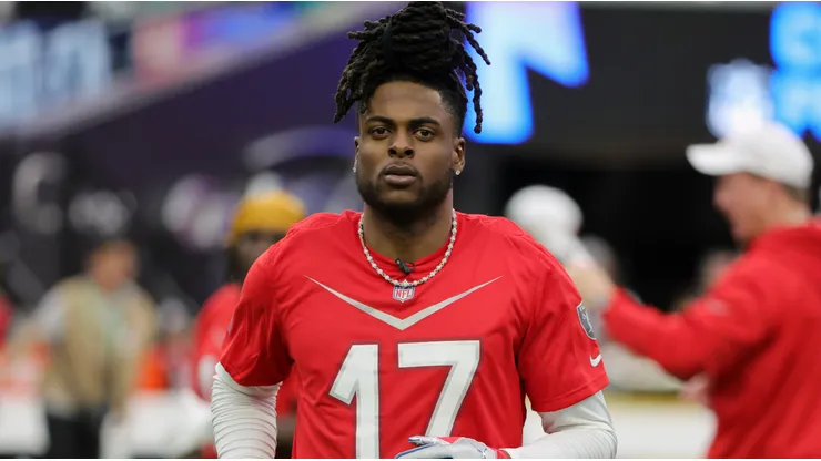 Davante Adams at the Pro Bowl Games