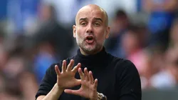 Manager Guardiola of Manchester City