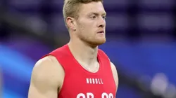 Will Levis of the Titans during the combine