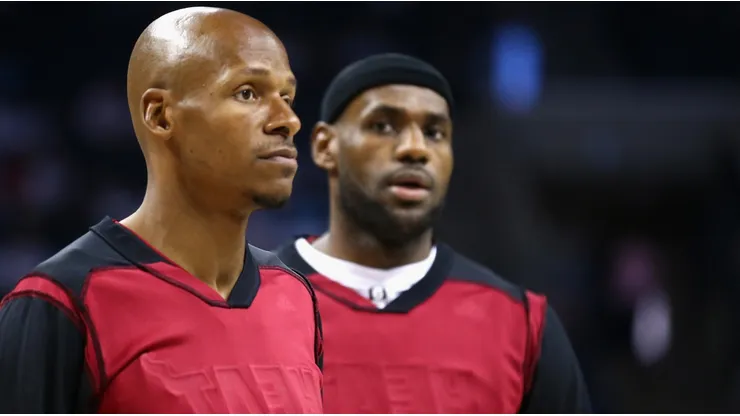 Ray Allen and LeBron James