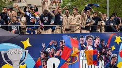 Barcelona victory parade
