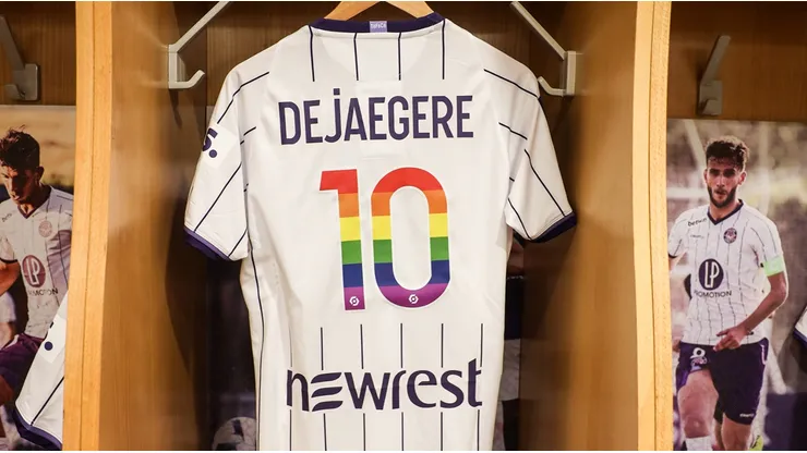 Rainbow jerseys in France to support the LGBT community
