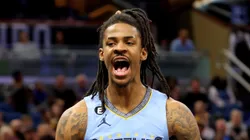 Ja Morant of the Memphis Grizzlies during the 2022-2023 NBA season.
