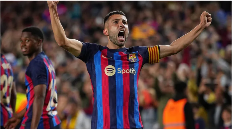 Jordi Alba of FC Barcelona