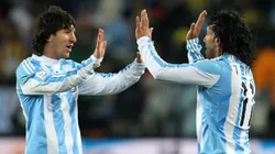 Lionel Messi and Carlos Tevez