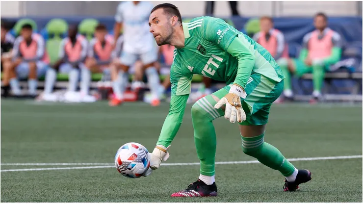 Brad Stuver #41 of Austin FC