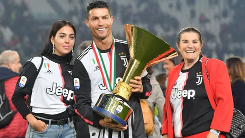 Georgina Rodriguez, Cristiano Ronaldo, and Maria Dolores Aveiro