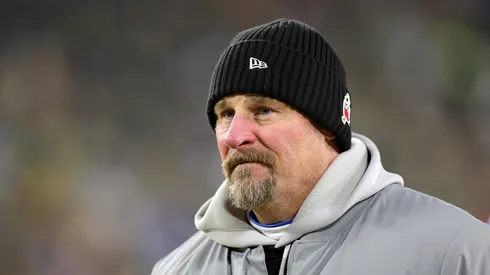 Dan Campbell head coach of the Detroit Lions