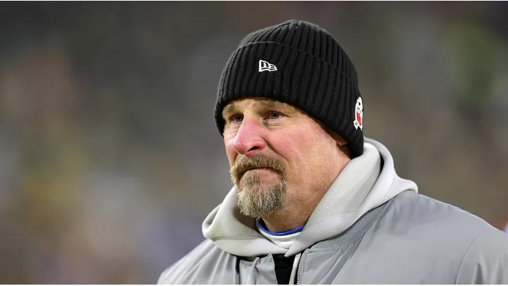 Dan Campbell head coach of the Detroit Lions
