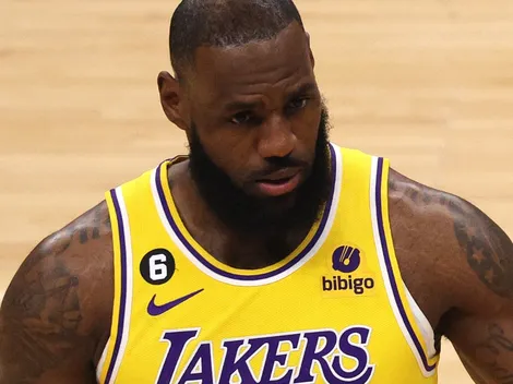 Lakers’ LeBron James reacts to blockbuster deals