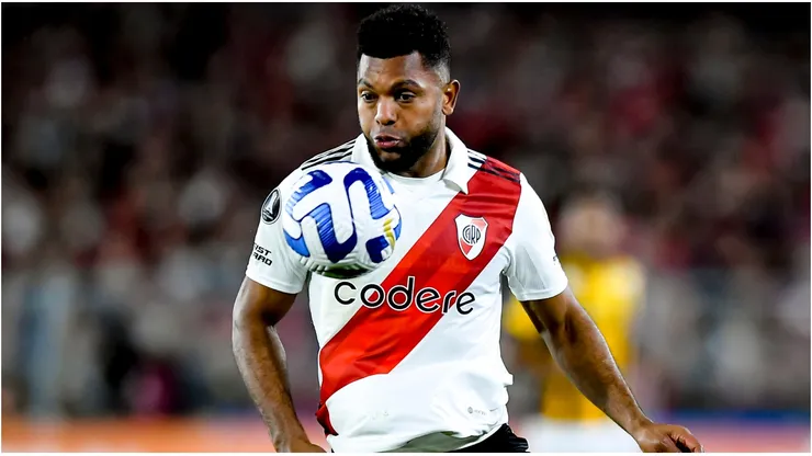 Miguel Borja of River Plate