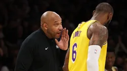 Darvin Ham and LeBron James