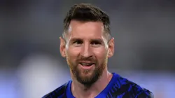 Lionel Messi with Argentina's national team