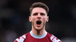 Declan Rice with West Ham