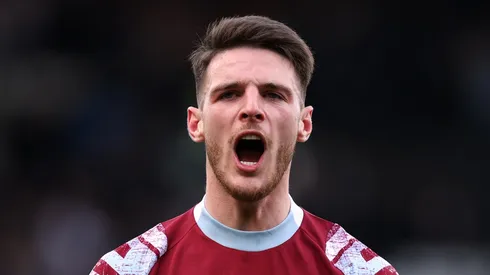 Declan Rice with West Ham