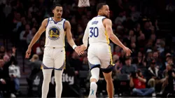 Stephen Curry and Jordan Poole