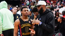 LeBron James and Bronny James