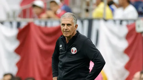 Manager Queiroz of Qatar