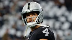 Derek Carr when he played for the Las Vegas Raiders