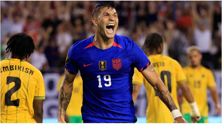 Brandon Vazquez #19 of the United States