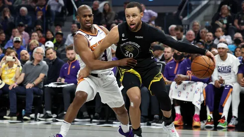 Chris Paul and Stephen Curry