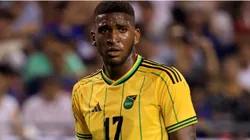 Damion Lowe #17 of Jamaica