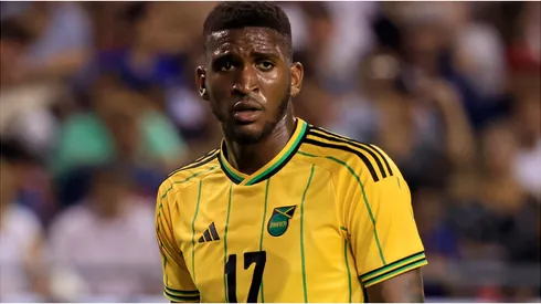 Damion Lowe #17 of Jamaica