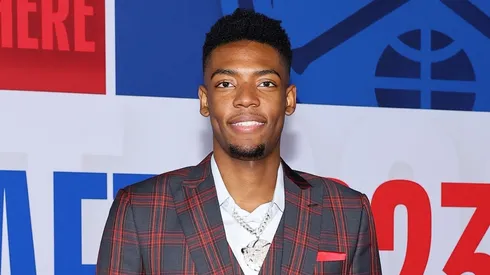 Brandon Miller of the Hornets during the 2023 Draft