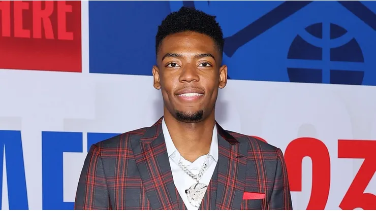 Brandon Miller of the Hornets during the 2023 Draft