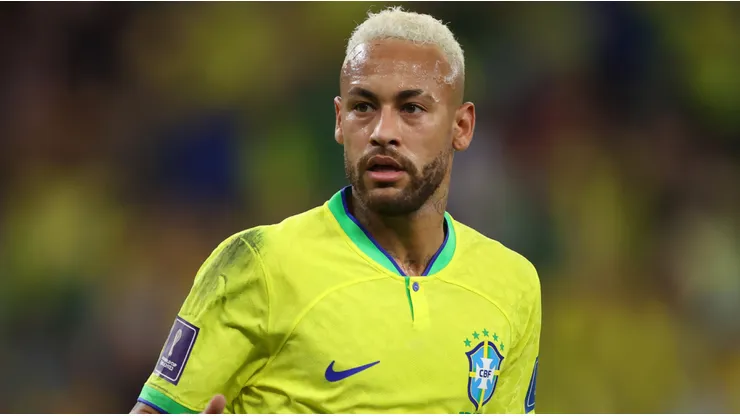 Neymar of Brazil