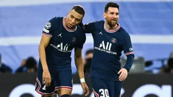 Kylian Mbappe and Lionel Messi at PSG