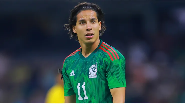 Diego Lainez of Mexico