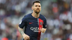 Lionel Messi with PSG