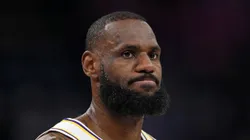 LeBron James of the Los Angeles Lakers