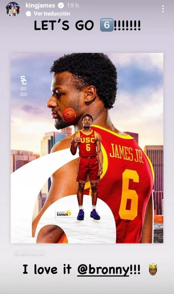 Instagram / @kingjames