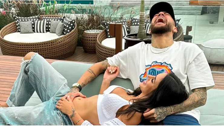 Neymar and Biancardi
