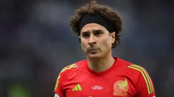 Guillermo Ochoa at the Qatar 2022 World Cup with Mexico's national team