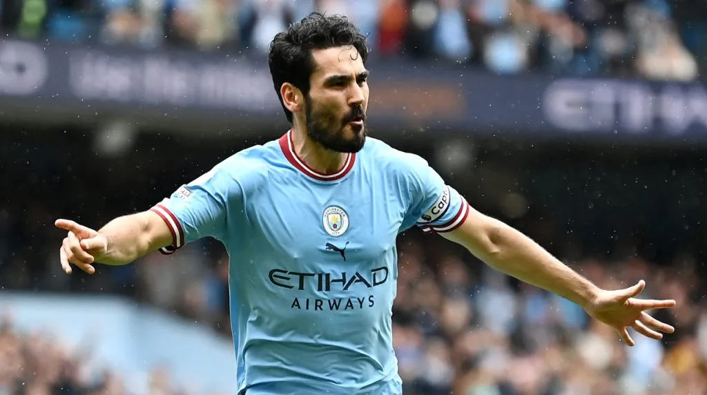Ilkay Guendogan of Manchester City