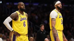 LeBron James and Anthony Davis