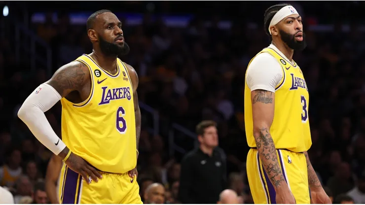 LeBron James and Anthony Davis