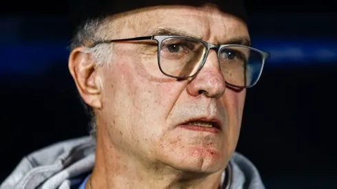 Manager Marcelo Bielsa of Uruguay