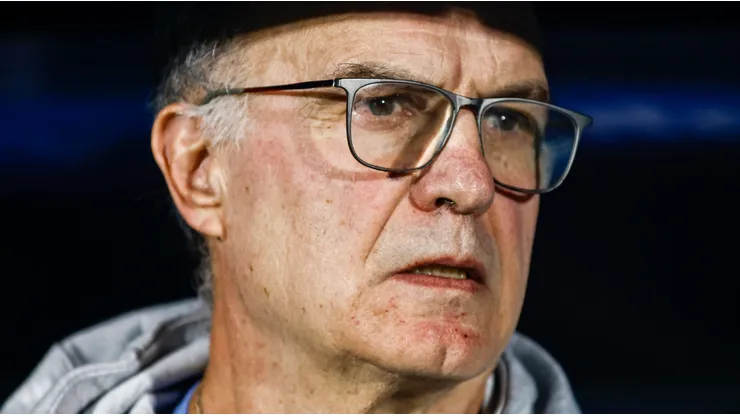 Manager Marcelo Bielsa of Uruguay