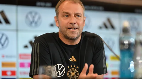 Manager Hansi Flick of Germany