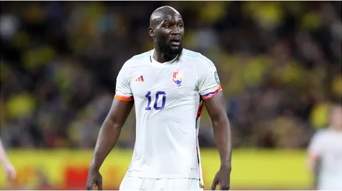 Romelu Lukaku of Belgium